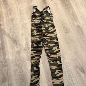 Chic Camo Jumpsuit